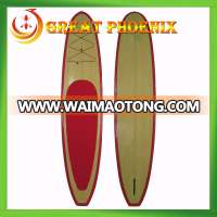 Wood or bamboo EPS foam epoxy sup stand up paddle board